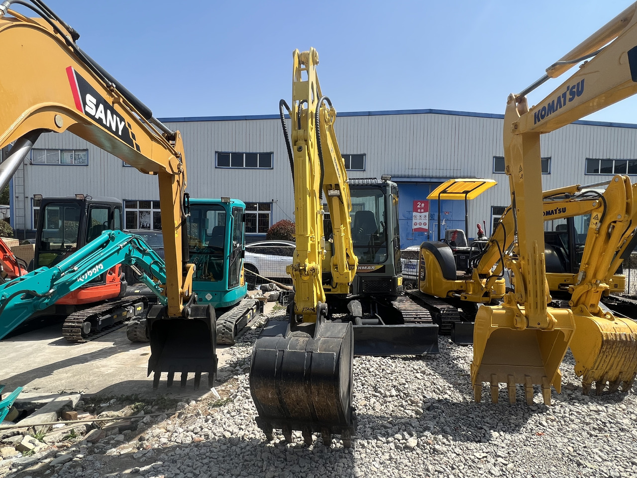 Yanmar Vio55 - Mini-ekskavators: foto 2 Yanmar Vio55 - Mini-ekskavators: foto 2