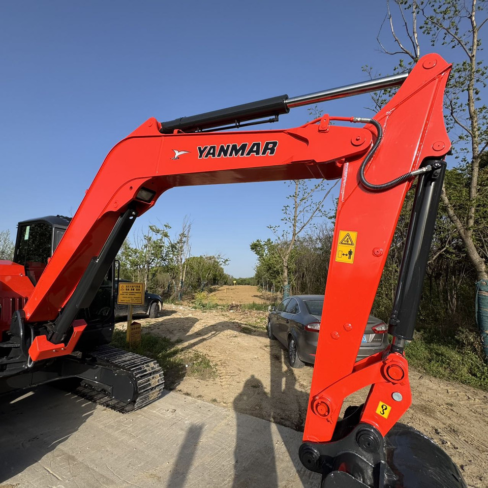 Yanmar Vio80 - Kāpurķēžu ekskavators: foto 5 Yanmar Vio80 - Kāpurķēžu ekskavators: foto 5