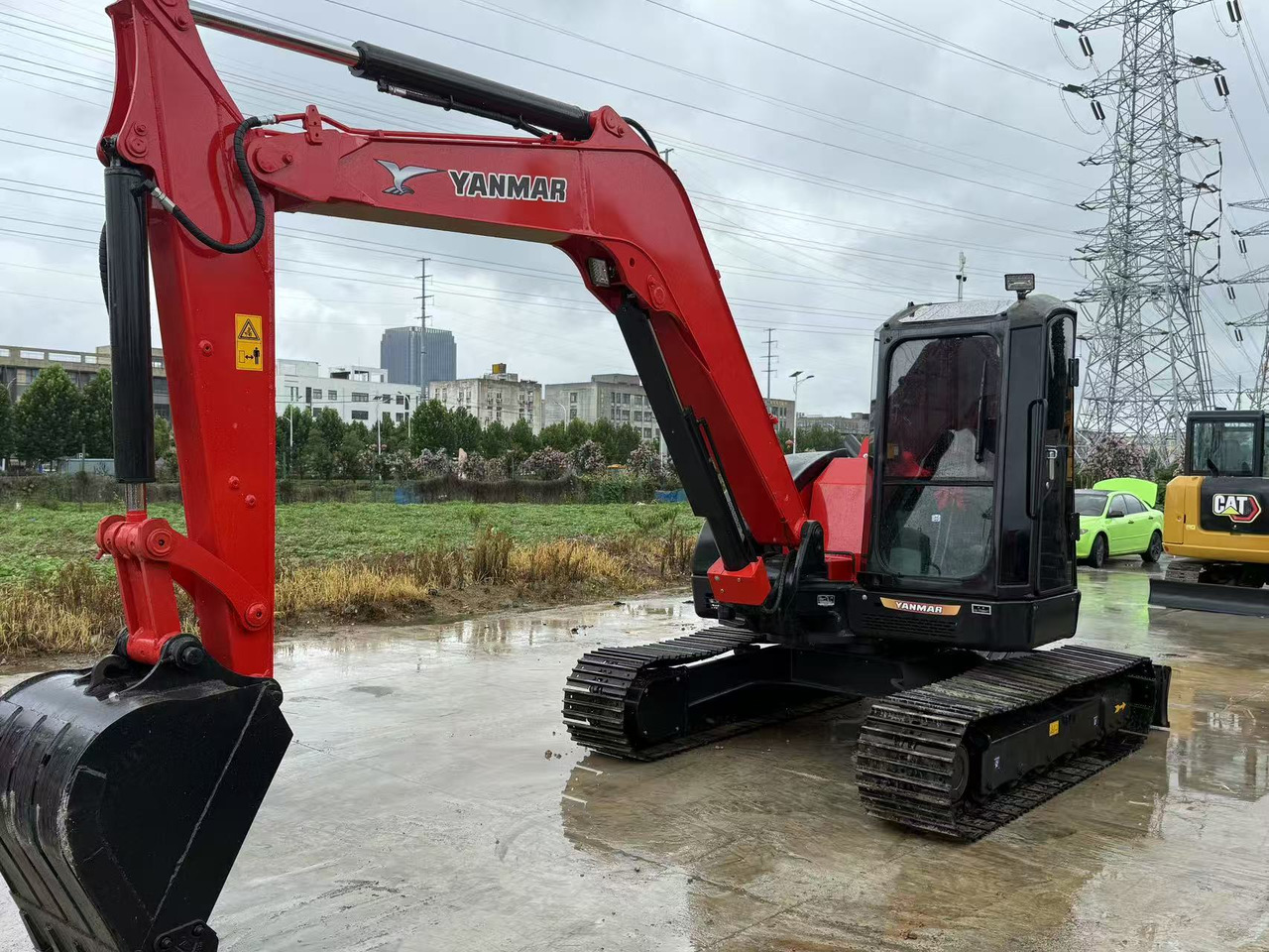 Yanmar Vio80 - Mini-ekskavators: foto 1 Yanmar Vio80 - Mini-ekskavators: foto 1
