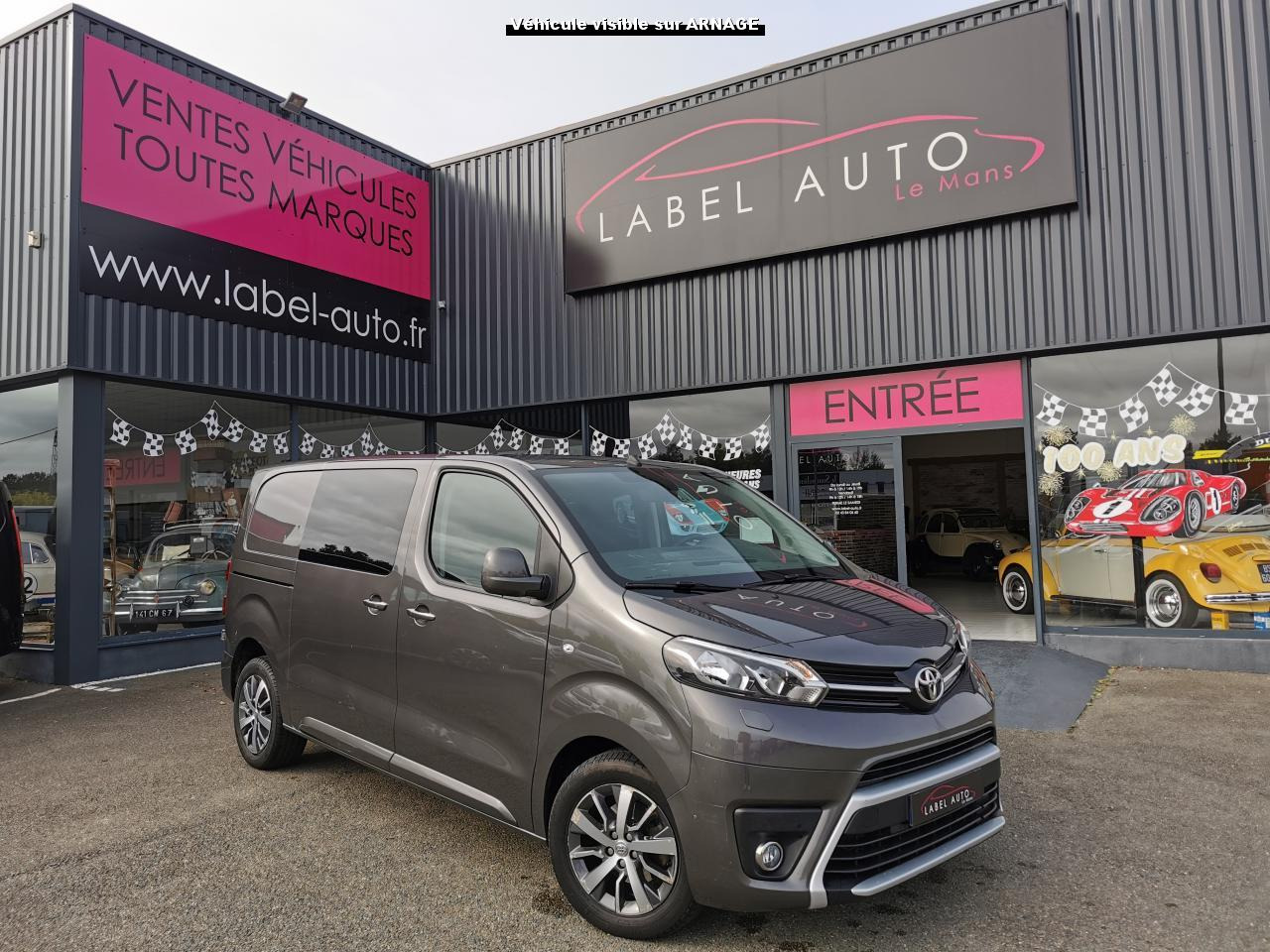 TOYOTA Proace 2.0 180 D-4D - BVA CABINE APPROFONDIE Cabine Medium - Kravas mikroautobuss: foto 1 TOYOTA Proace 2.0 180 D-4D - BVA CABINE APPROFONDIE Cabine Medium - Kravas mikroautobuss: foto 1