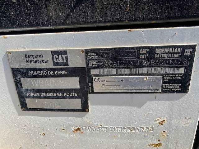 Kāpurķēžu ekskavators CAT 330 F: foto 20 Kāpurķēžu ekskavators CAT 330 F: foto 20
