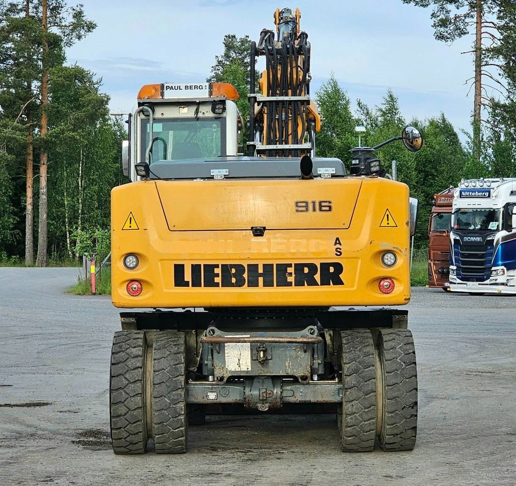 Liebherr A 916 - Riteņu ekskavators: foto 4 Liebherr A 916 - Riteņu ekskavators: foto 4