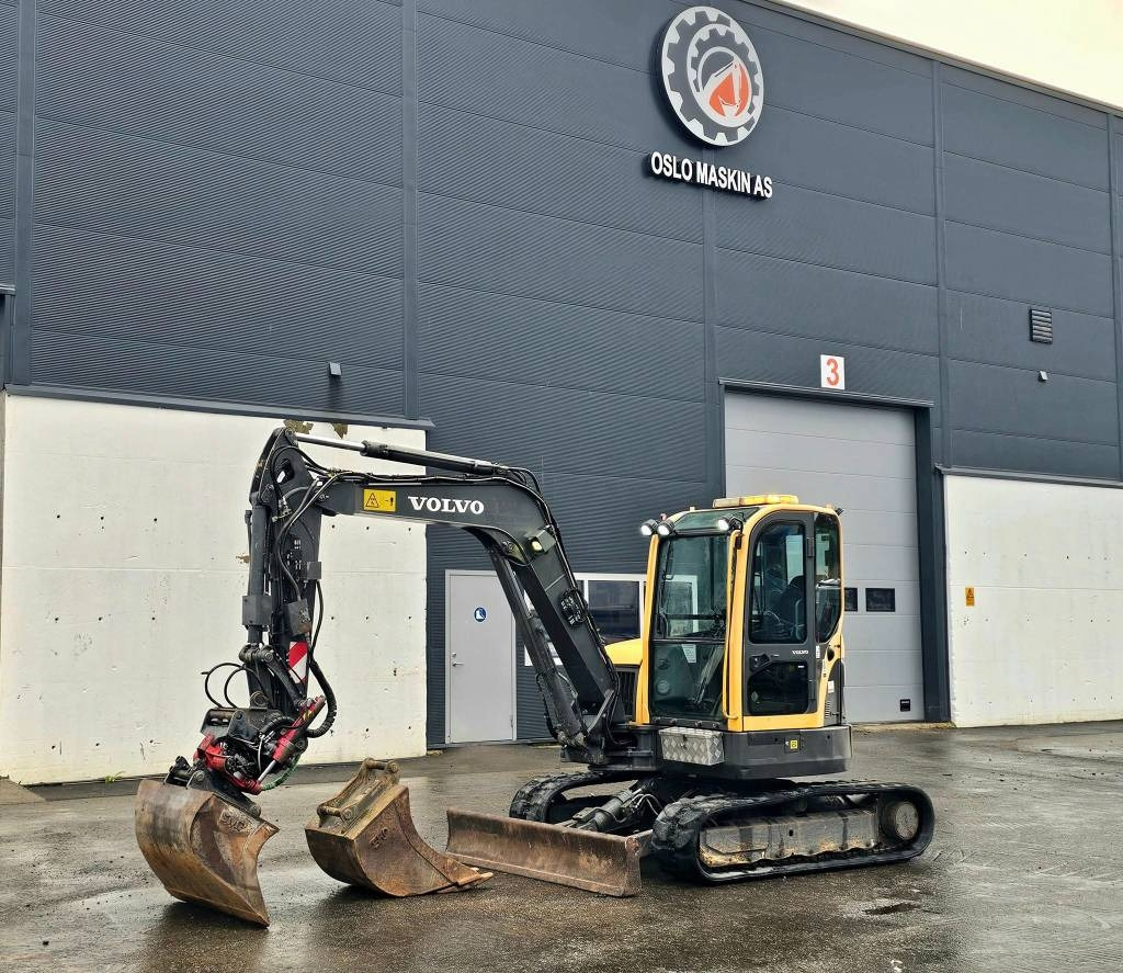 Volvo ECR 58 - Mini-ekskavators: foto 1 Volvo ECR 58 - Mini-ekskavators: foto 1