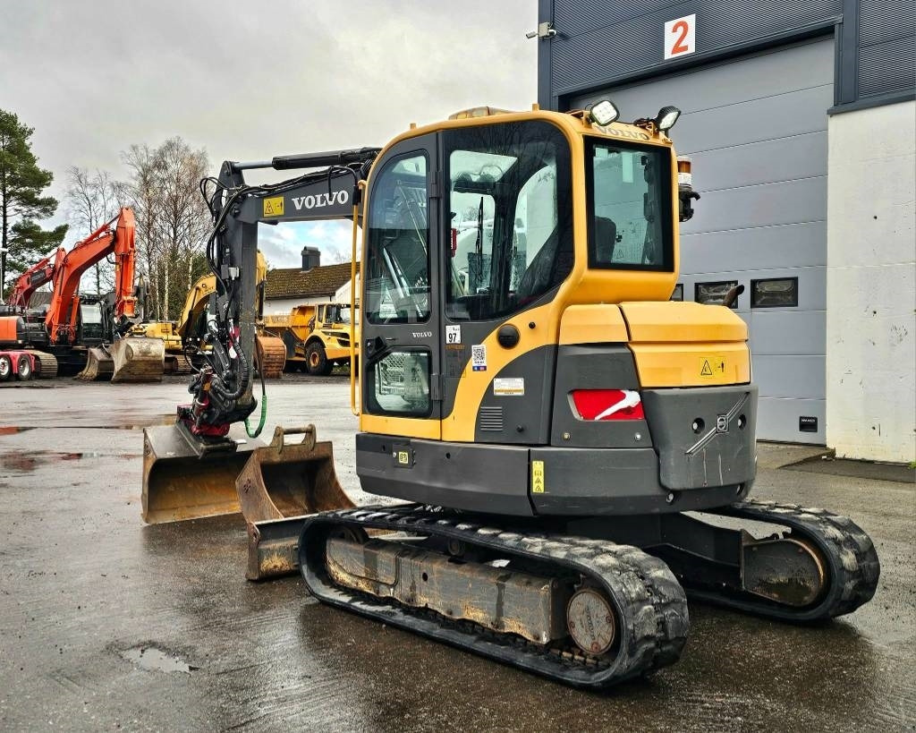 Volvo ECR 58 - Mini-ekskavators: foto 3 Volvo ECR 58 - Mini-ekskavators: foto 3