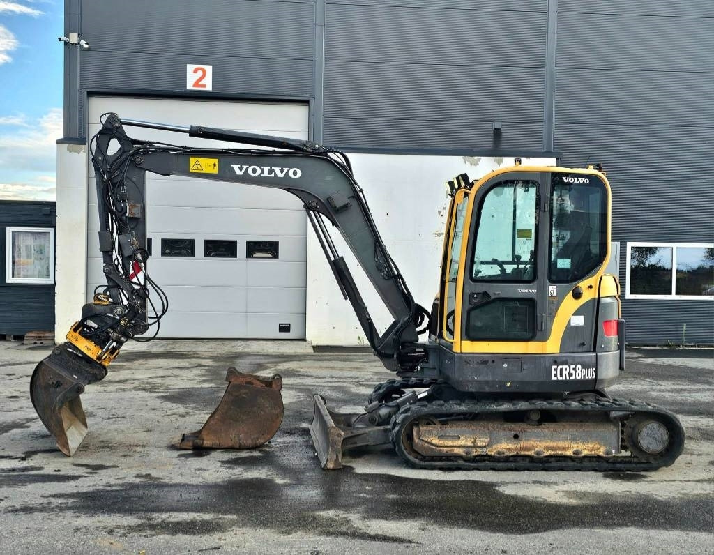 Volvo ECR 58 plus - Mini-ekskavators: foto 2 Volvo ECR 58 plus - Mini-ekskavators: foto 2