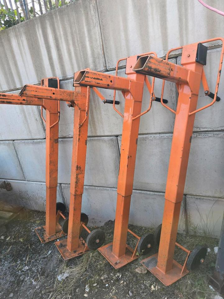 4x Stützen für Salzstreuer Container Wohnkabine Schmidt Epoke Gmeiner Salzsilo Streuautomat Winterdienst - Sāls un smilts kaisītājs: foto 2 4x Stützen für Salzstreuer Container Wohnkabine Schmidt Epoke Gmeiner Salzsilo Streuautomat Winterdienst - Sāls un smilts kaisītājs: foto 2