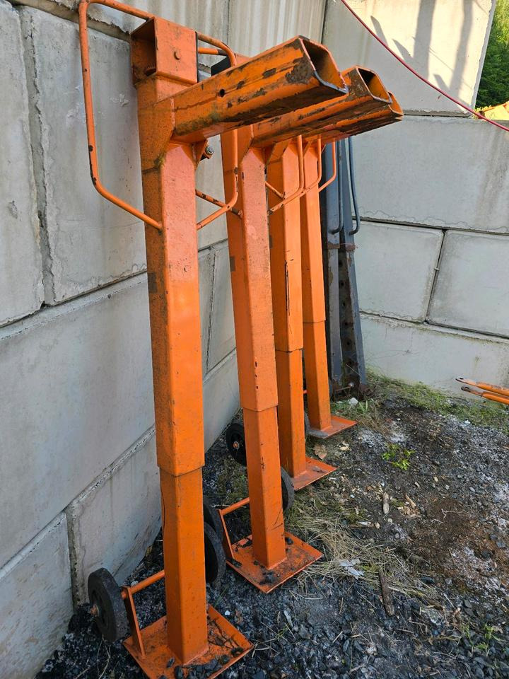 4x Stützen für Salzstreuer Container Wohnkabine Schmidt Epoke Gmeiner Salzsilo Streuautomat Winterdienst - Sāls un smilts kaisītājs: foto 3 4x Stützen für Salzstreuer Container Wohnkabine Schmidt Epoke Gmeiner Salzsilo Streuautomat Winterdienst - Sāls un smilts kaisītājs: foto 3