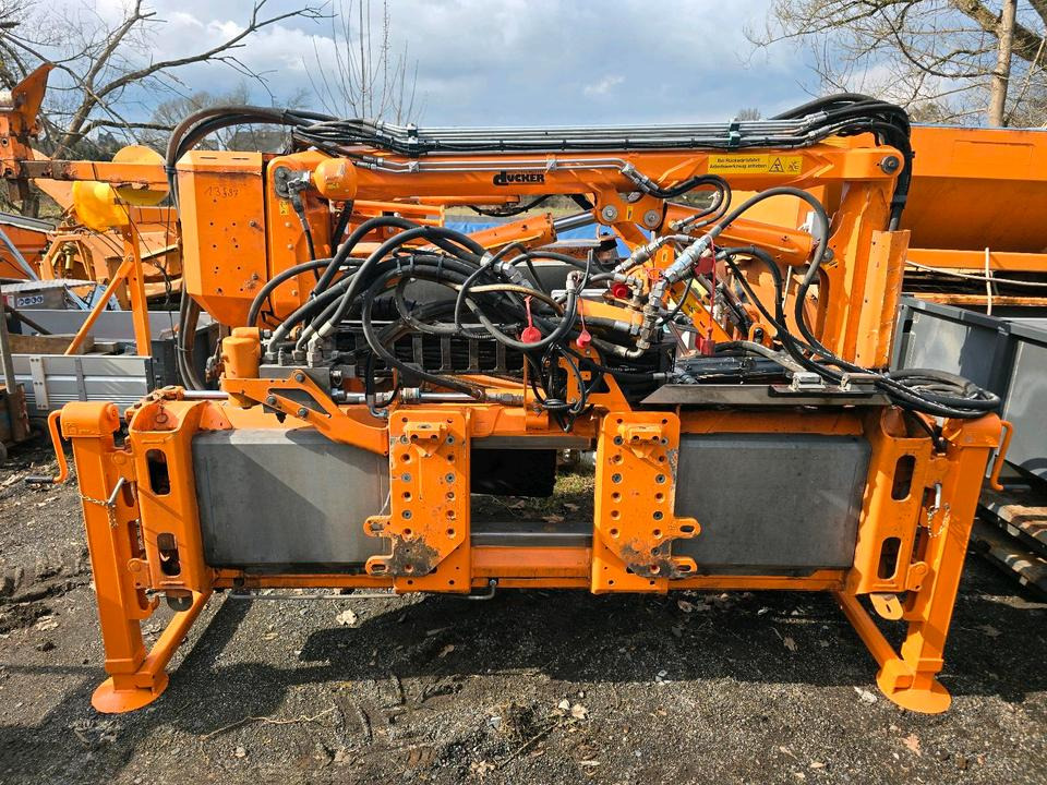 Izlices pļaujmašīna Dücker DUA 800 Mähausleger für Traktor Fendt Böschungsmäher Böschungsmulcher Seitenmulcher Banketmäher Mulag: foto 13