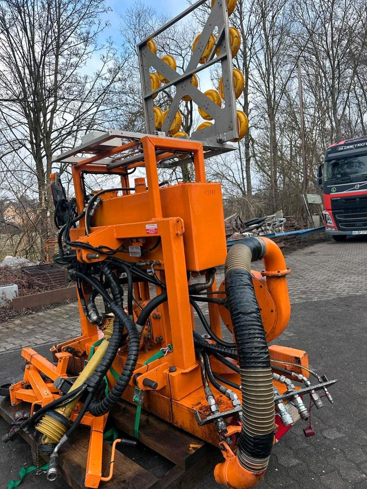 Izlices pļaujmašīna Dücker DUA 800 Mähausleger für Traktor Fendt Böschungsmäher Böschungsmulcher Seitenmulcher Banketmäher Mulag: foto 7