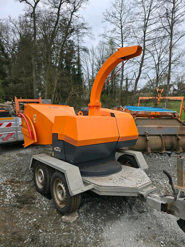Jensen A540 Holzhacker Holzhäcksler Häcksler Holzhackschnitzler Tünnißen Stocks Dücker Kubot Motor - Šķeldotājs: foto 4 Jensen A540 Holzhacker Holzhäcksler Häcksler Holzhackschnitzler Tünnißen Stocks Dücker Kubot Motor - Šķeldotājs: foto 4