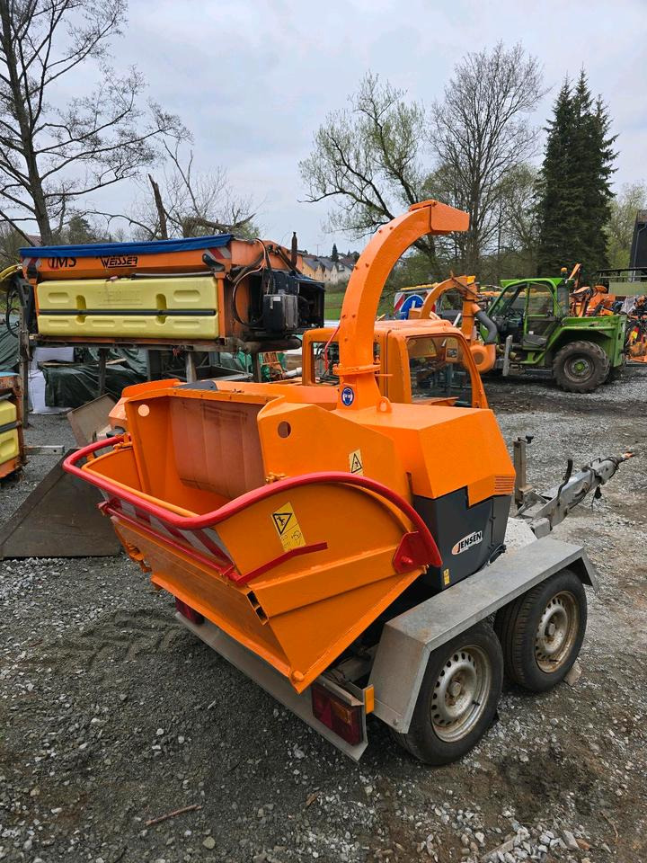 Jensen A540 Holzhacker Holzhäcksler Häcksler Holzhackschnitzler Tünnißen Stocks Dücker Kubot Motor - Šķeldotājs: foto 2 Jensen A540 Holzhacker Holzhäcksler Häcksler Holzhackschnitzler Tünnißen Stocks Dücker Kubot Motor - Šķeldotājs: foto 2