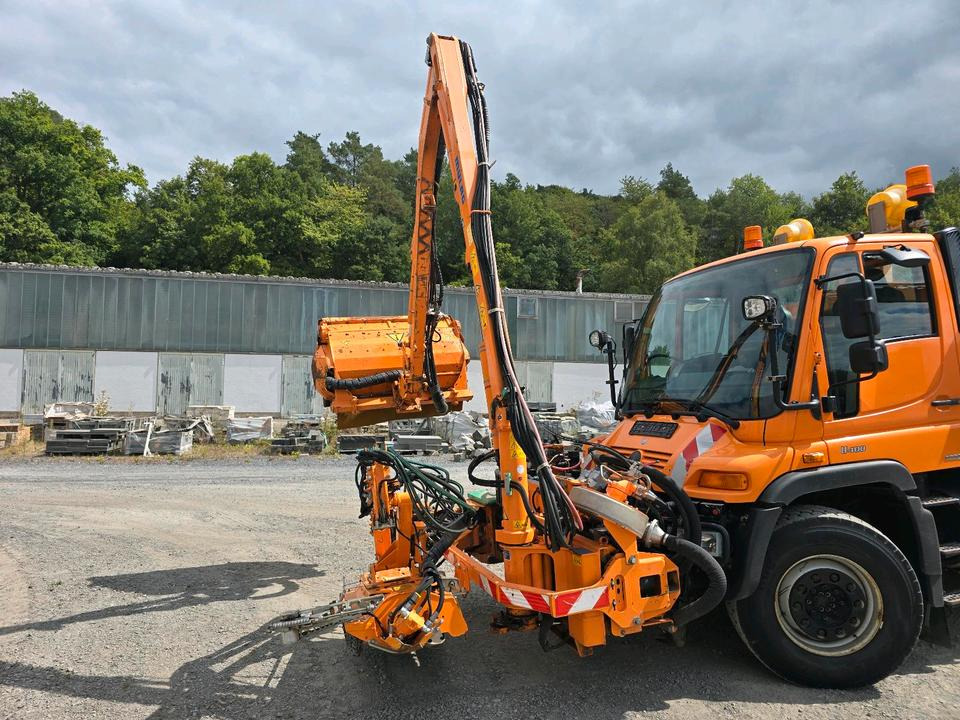 Mulag MKM 700 Mähausleger 2015 Böschungsmäher Böschungsmulcher Tandemmäher Für Unimog UGE UGN 405 427 424 U400 300 500 - Izlices pļaujmašīna: foto 4 Mulag MKM 700 Mähausleger 2015 Böschungsmäher Böschungsmulcher Tandemmäher Für Unimog UGE UGN 405 427 424 U400 300 500 - Izlices pļaujmašīna: foto 4