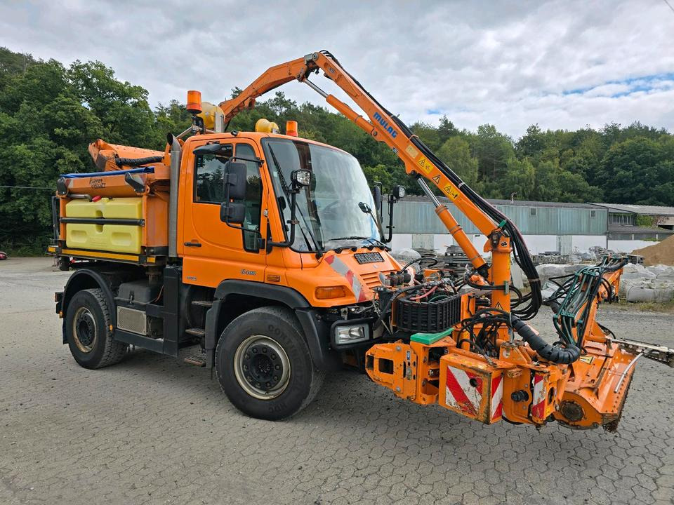 Mulag MKM 700 Mähausleger 2015 Böschungsmäher Böschungsmulcher Tandemmäher Für Unimog UGE UGN 405 427 424 U400 300 500 - Izlices pļaujmašīna: foto 1 Mulag MKM 700 Mähausleger 2015 Böschungsmäher Böschungsmulcher Tandemmäher Für Unimog UGE UGN 405 427 424 U400 300 500 - Izlices pļaujmašīna: foto 1