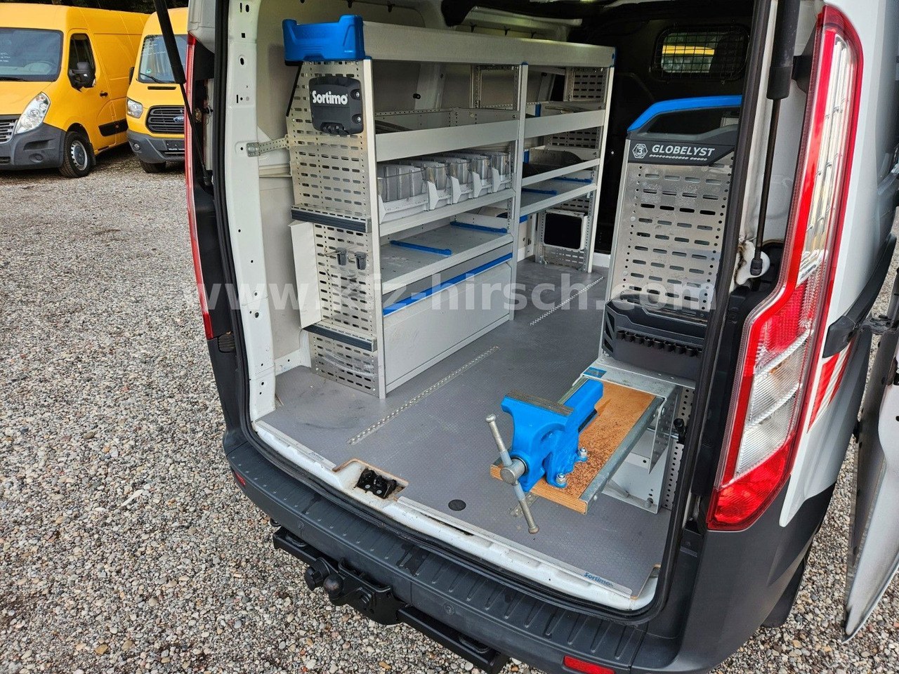 Ford Transit EURO6 Custom Sortimo Werkstatt AHK - Pasažieru furgons: foto 5 Ford Transit EURO6 Custom Sortimo Werkstatt AHK - Pasažieru furgons: foto 5