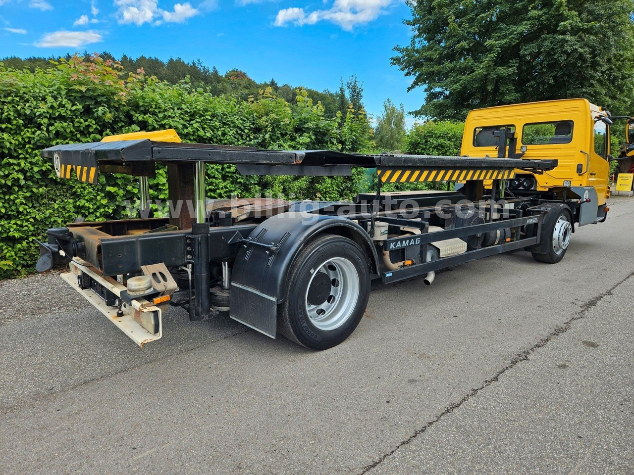 Mercedes-Benz Kamag * WBH 25 * Wiesel * Umsetzer * Sattelkupp. - Konteineru vedējs/ Kravas automašīna ar noņemamā virsbūve: foto 5 Mercedes-Benz Kamag * WBH 25 * Wiesel * Umsetzer * Sattelkupp. - Konteineru vedējs/ Kravas automašīna ar noņemamā virsbūve: foto 5