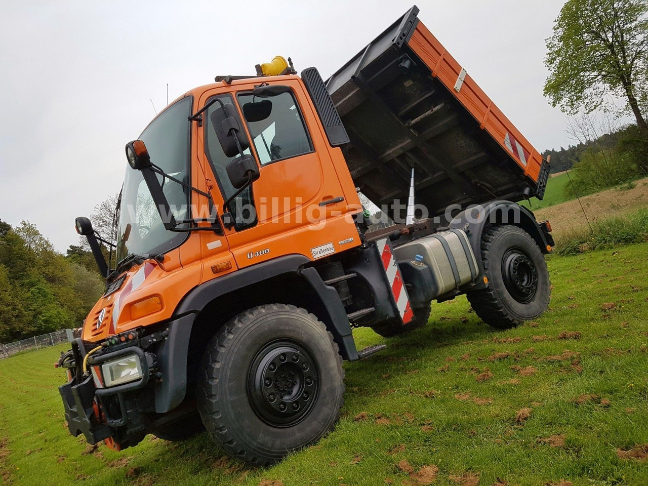 Unimog U400 405/12*HYDROSTAT*VARIOPILOT*Euro4*Kipper - Kravas automašīna pašizgāzējs: foto 1 Unimog U400 405/12*HYDROSTAT*VARIOPILOT*Euro4*Kipper - Kravas automašīna pašizgāzējs: foto 1