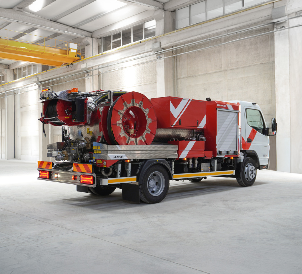 Jaunā Asenizācijas mašīna pārvadāšana dzērienu EFEMMAK S-Combi Combined Sewer Jetting And Vacuum Vehicle: foto 10