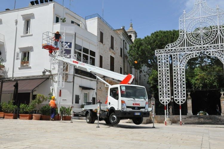 CmC PLA 250 Nowy podnośnik koszowy zamontowany na Nissan Cabstar - Autopacēlājs: foto 5 CmC PLA 250 Nowy podnośnik koszowy zamontowany na Nissan Cabstar - Autopacēlājs: foto 5