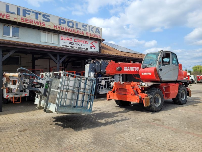 Ładowarka 4x4 obrotowa teleskopowa 25 m Manitou MRT 2540 Privilege - Teleskopiskais iekrāvējs: foto 1 Ładowarka 4x4 obrotowa teleskopowa 25 m Manitou MRT 2540 Privilege - Teleskopiskais iekrāvējs: foto 1