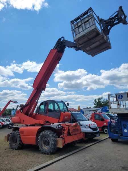 Teleskopiskais iekrāvējs Manitou MRT 2150 Privilege Ładowarka 4x4 obrotowa teleskopowa 21 m telehandler rotating: foto 19