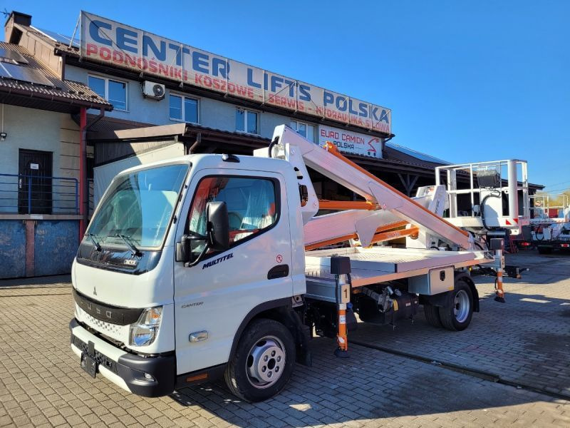 Mitsubishi Canter Fuso 3C13 podnośnik koszowy 20 m Multitel MXE200 bucket truck boom lift - Autopacēlājs: foto 1 Mitsubishi Canter Fuso 3C13 podnośnik koszowy 20 m Multitel MXE200 bucket truck boom lift - Autopacēlājs: foto 1