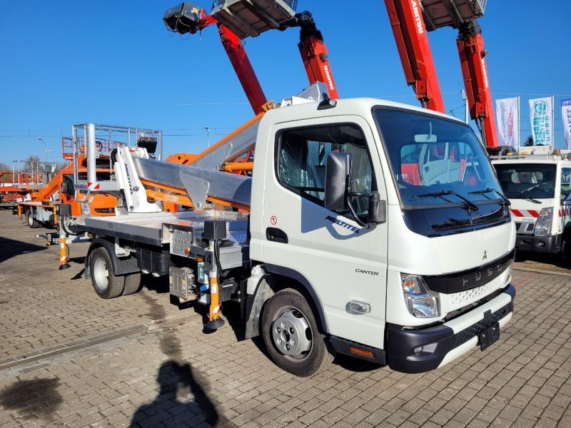 Mitsubishi Canter Fuso 3C13 podnośnik koszowy 20 m Multitel MXE200 bucket truck boom lift - Autopacēlājs: foto 3 Mitsubishi Canter Fuso 3C13 podnośnik koszowy 20 m Multitel MXE200 bucket truck boom lift - Autopacēlājs: foto 3