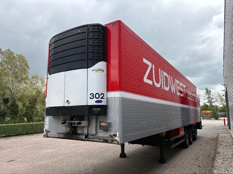 Schmitz Cargobull SKO 24 / SAV ASSEN / DHOLLANDIA 3000 kg / CARRIER MAXIMA 1300 / 1x stuuras / - Puspiekabe refrižerators: foto 2 Schmitz Cargobull SKO 24 / SAV ASSEN / DHOLLANDIA 3000 kg / CARRIER MAXIMA 1300 / 1x stuuras / - Puspiekabe refrižerators: foto 2