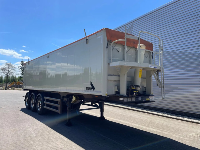 Stas 300 CX / FULL ALUMINIUM / 48M3 / APK - TUV NOVEMBER 2025 / SAF AXLES / DICS BRAKES / RVS FLOOR / - Puspiekabe pašizgāzējs: foto 1 Stas 300 CX / FULL ALUMINIUM / 48M3 / APK - TUV NOVEMBER 2025 / SAF AXLES / DICS BRAKES / RVS FLOOR / - Puspiekabe pašizgāzējs: foto 1