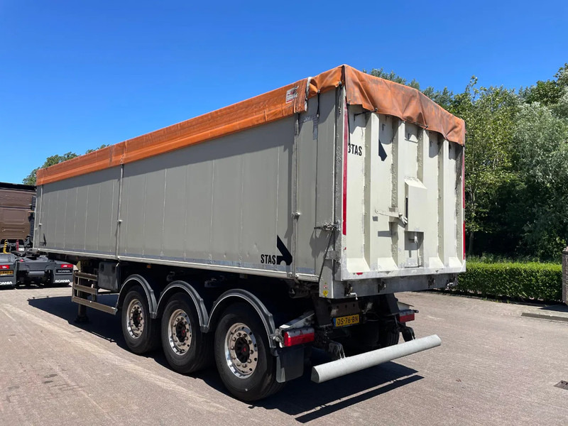 Stas 300 CX / FULL ALUMINIUM / 48M3 / APK - TUV NOVEMBER 2025 / SAF AXLES / DICS BRAKES / RVS FLOOR / - Puspiekabe pašizgāzējs: foto 3 Stas 300 CX / FULL ALUMINIUM / 48M3 / APK - TUV NOVEMBER 2025 / SAF AXLES / DICS BRAKES / RVS FLOOR / - Puspiekabe pašizgāzējs: foto 3