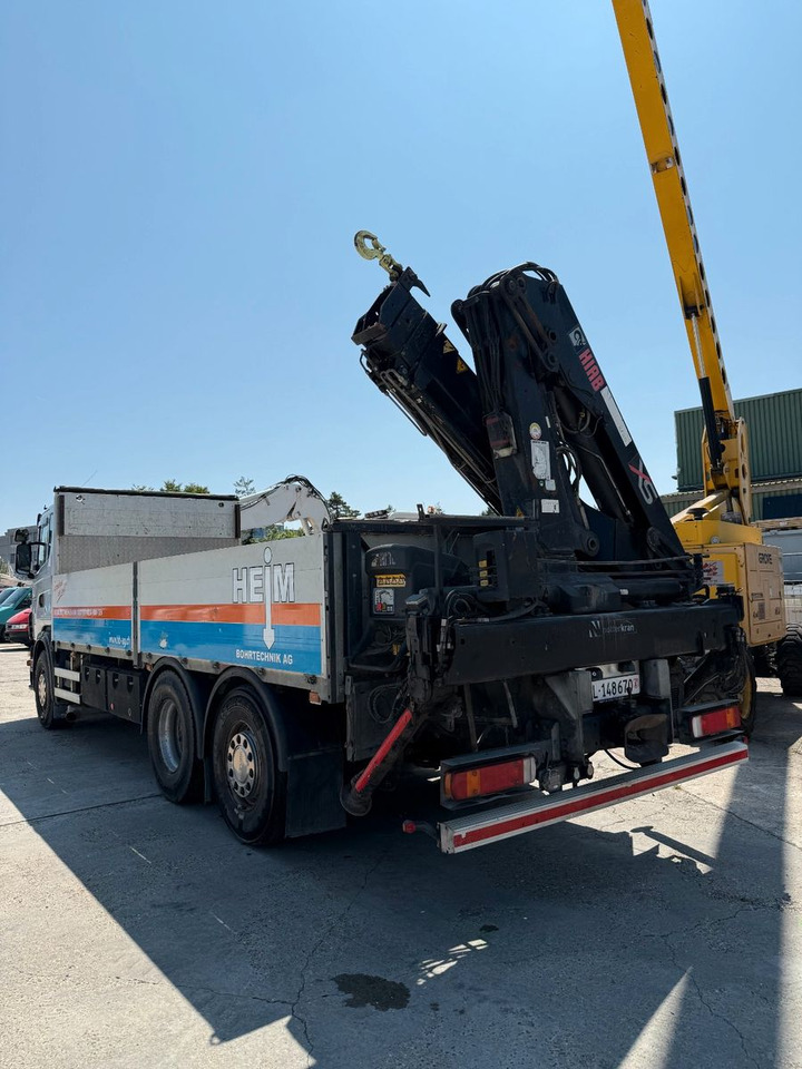 Scania G440 Brücke mit Ladekran - Bortu kravas automašīna/ Platforma, Kravas auto ar manipulatoru: foto 3 Scania G440 Brücke mit Ladekran - Bortu kravas automašīna/ Platforma, Kravas auto ar manipulatoru: foto 3