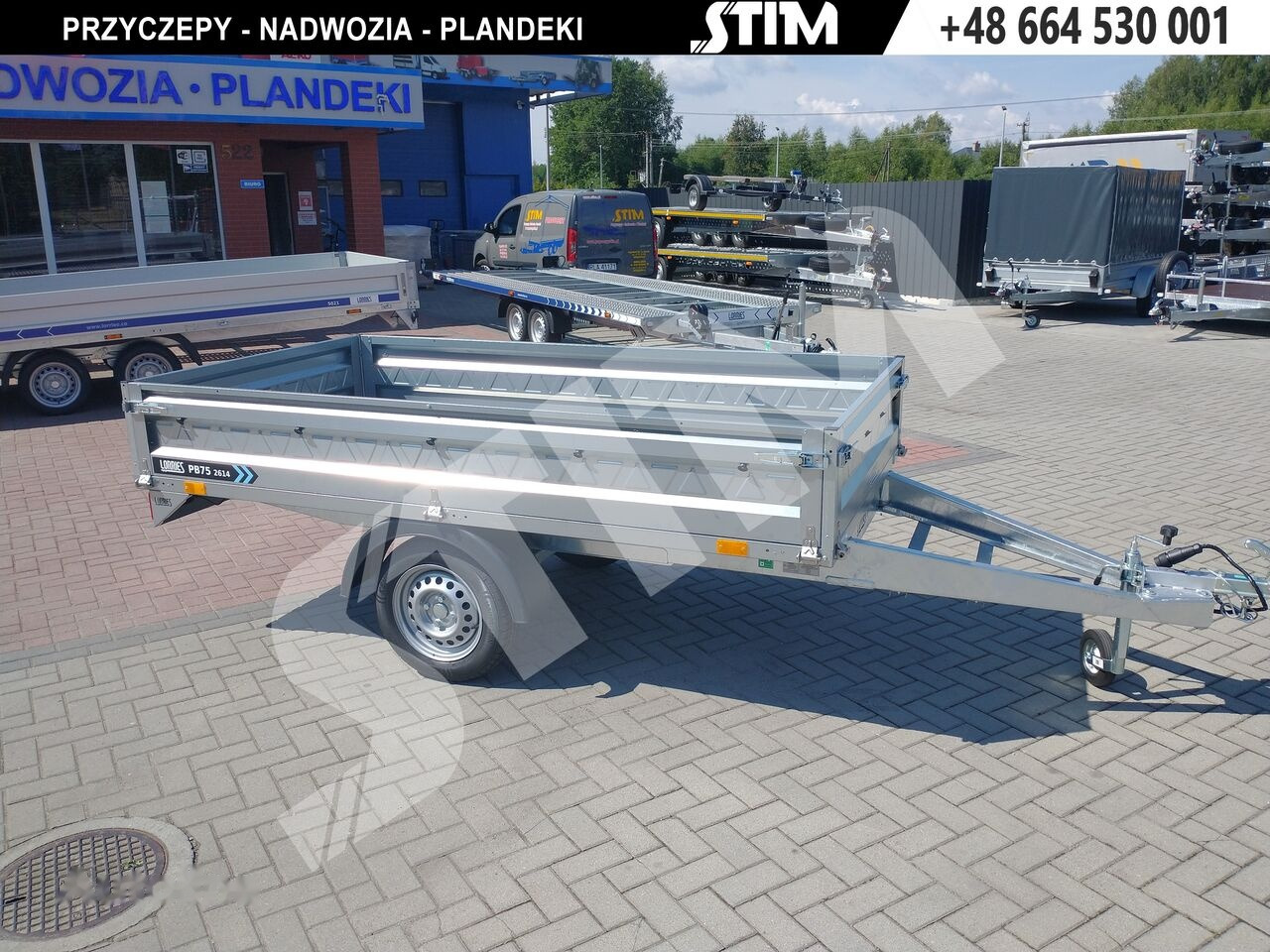Lorries PB75-2614/1 - Auto piekabe: foto 2 Lorries PB75-2614/1 - Auto piekabe: foto 2