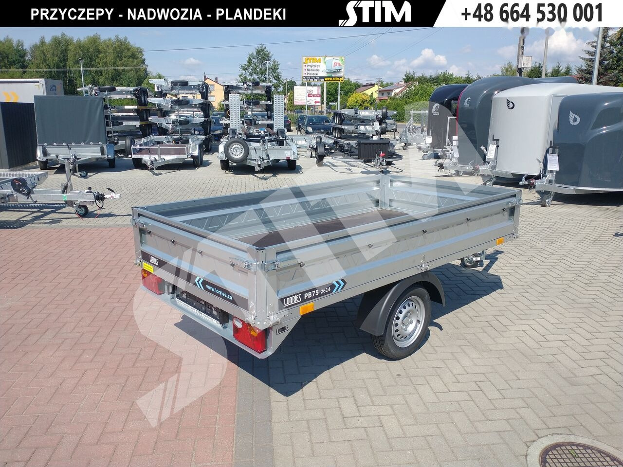 Lorries PB75-2614/1 - Auto piekabe: foto 1 Lorries PB75-2614/1 - Auto piekabe: foto 1