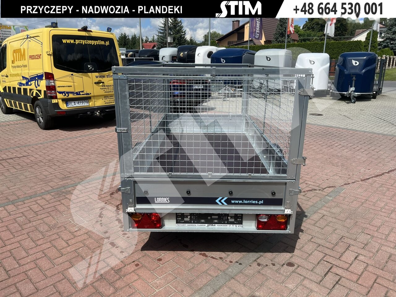 Lorries PU75-2613 uchylna + nadstawka - Auto piekabe: foto 4 Lorries PU75-2613 uchylna + nadstawka - Auto piekabe: foto 4