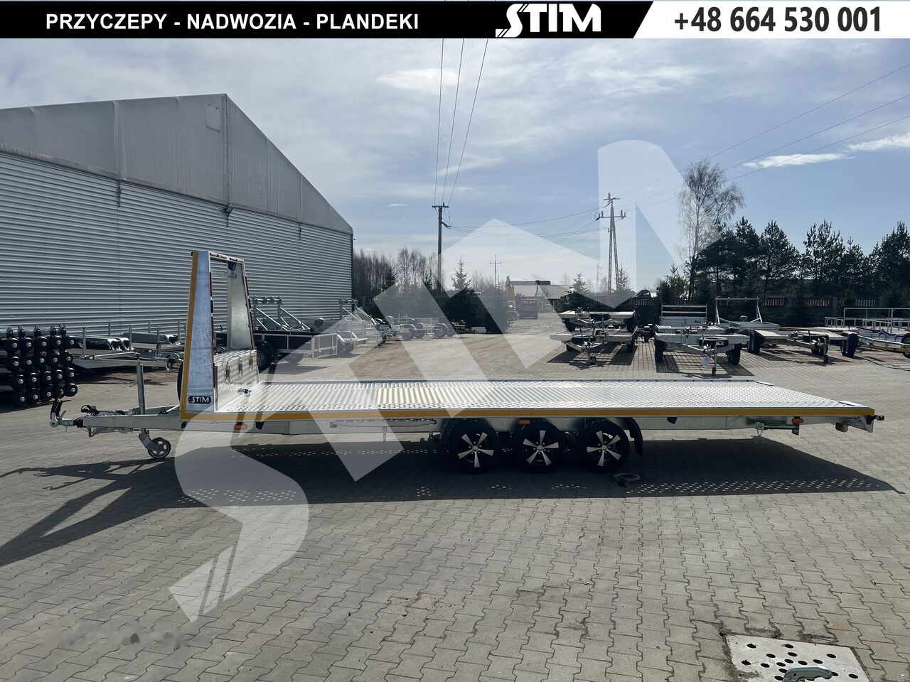 Stim L-23 - Piekabe autovedējs: foto 3 Stim L-23 - Piekabe autovedējs: foto 3