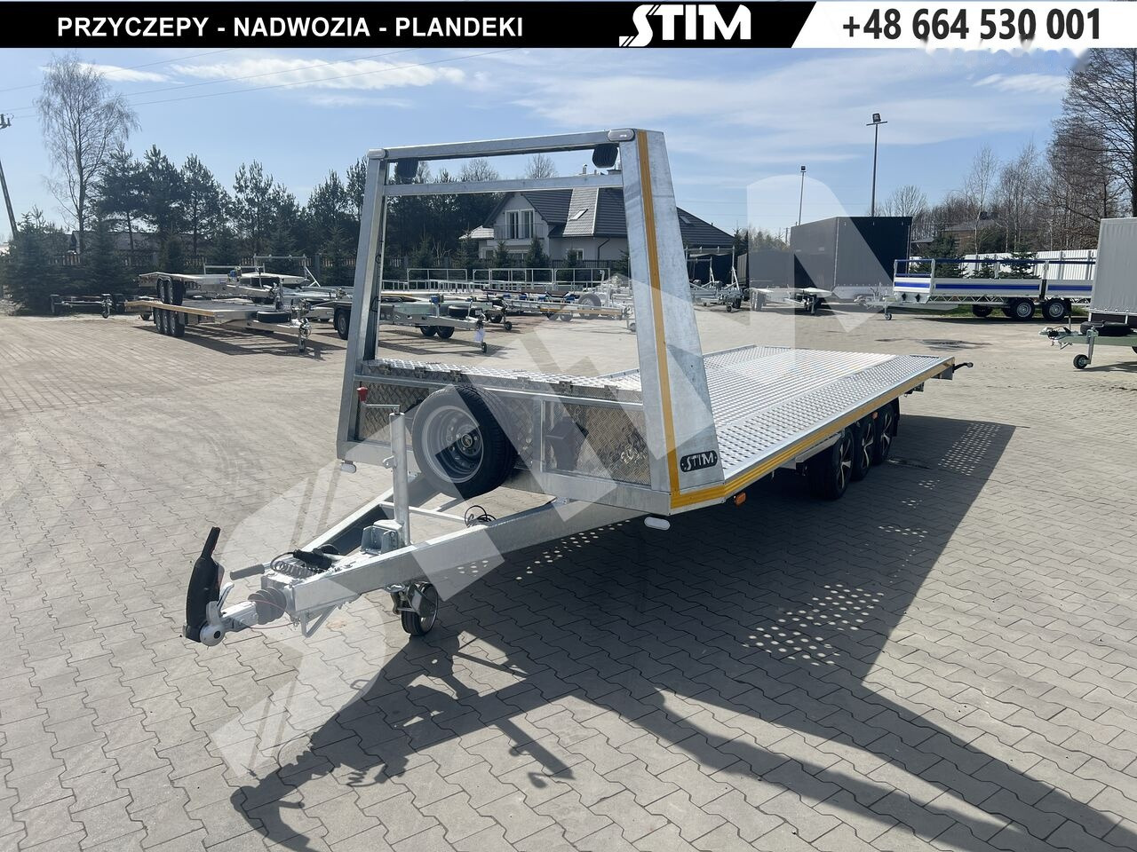 Stim L-23 - Piekabe autovedējs: foto 2 Stim L-23 - Piekabe autovedējs: foto 2