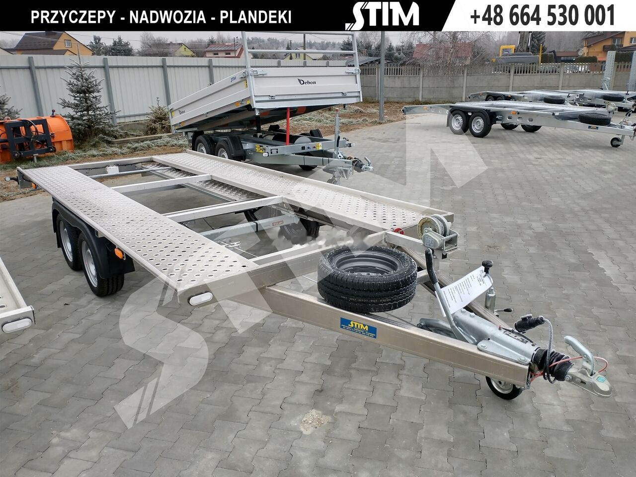 Stim L22/PP-TP/45-27A - Piekabe autovedējs: foto 1 Stim L22/PP-TP/45-27A - Piekabe autovedējs: foto 1