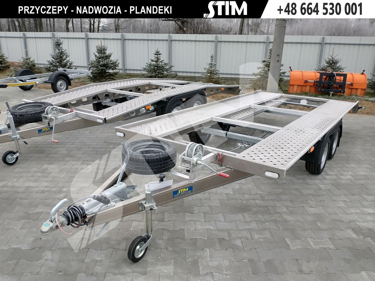 Stim L22/PP-TP/45-27A - Piekabe autovedējs: foto 2 Stim L22/PP-TP/45-27A - Piekabe autovedējs: foto 2