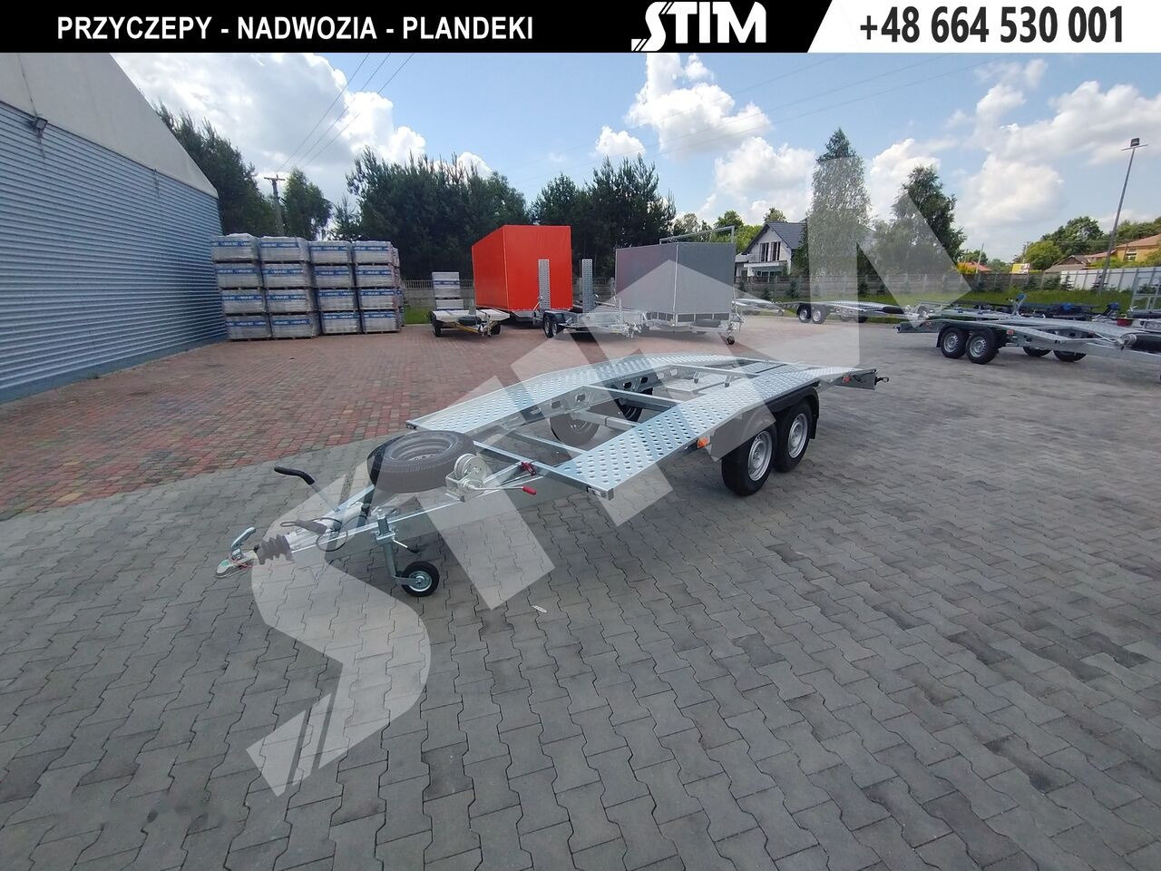 Stim L22/PS-TS/41-27S - Piekabe autovedējs: foto 1 Stim L22/PS-TS/41-27S - Piekabe autovedējs: foto 1
