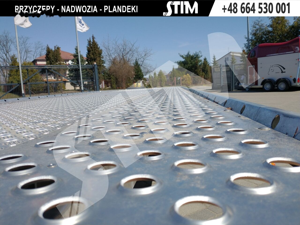 Jaunā Piekabe autovedējs Stim L23/PP-TP/65-35S, wypełnienie środka, szerokość 230cm: foto 11