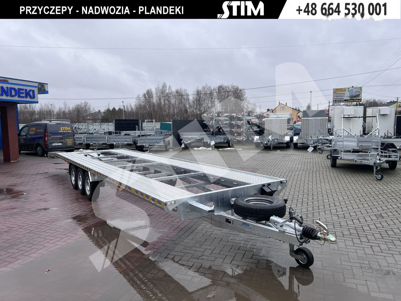 Stim L23/PP-TS/85-35S-RY1500 - Piekabe autovedējs: foto 4 Stim L23/PP-TS/85-35S-RY1500 - Piekabe autovedējs: foto 4