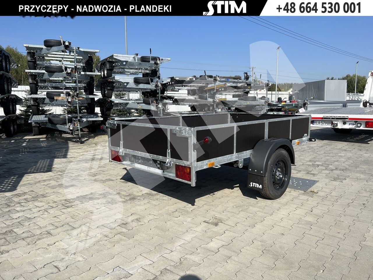 Stim S11-075/2615R + przednia burta otwierana - Auto piekabe: foto 2 Stim S11-075/2615R + przednia burta otwierana - Auto piekabe: foto 2