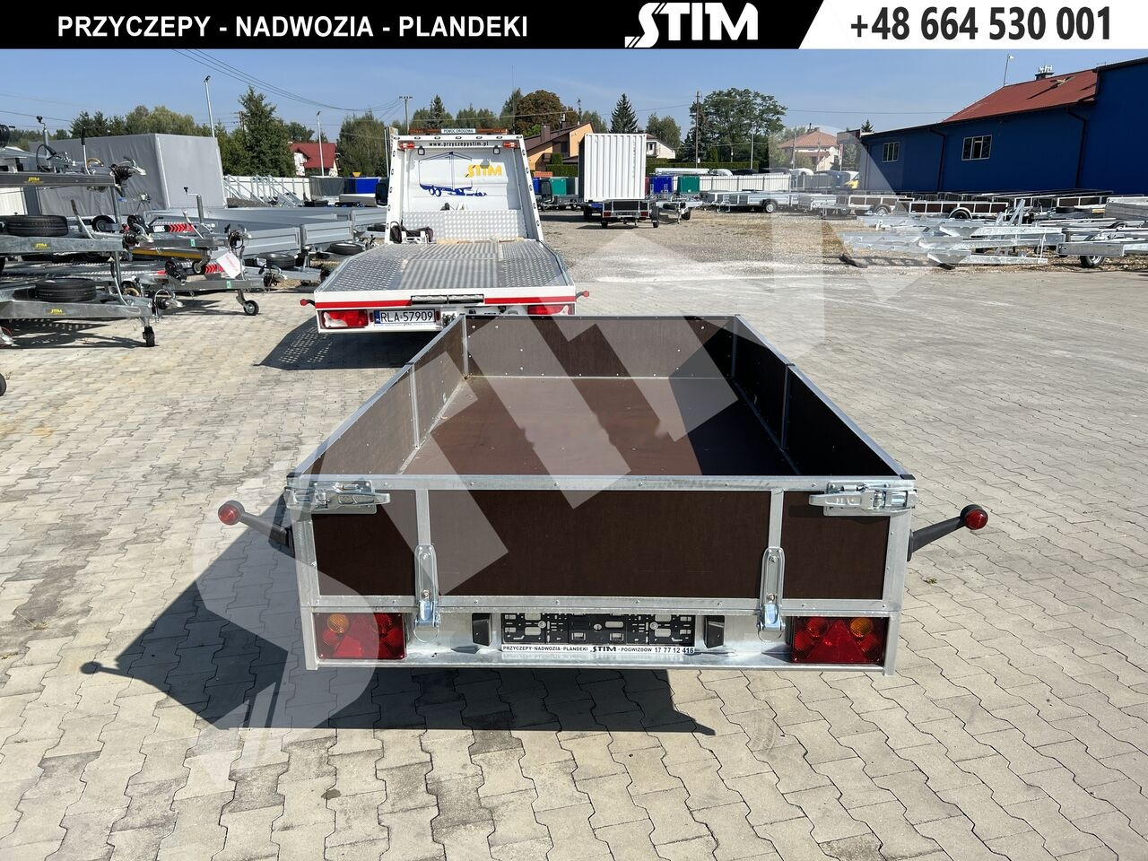 Jaunā Auto piekabe Stim S11-075/2815R + przednia burta otwierana: foto 11