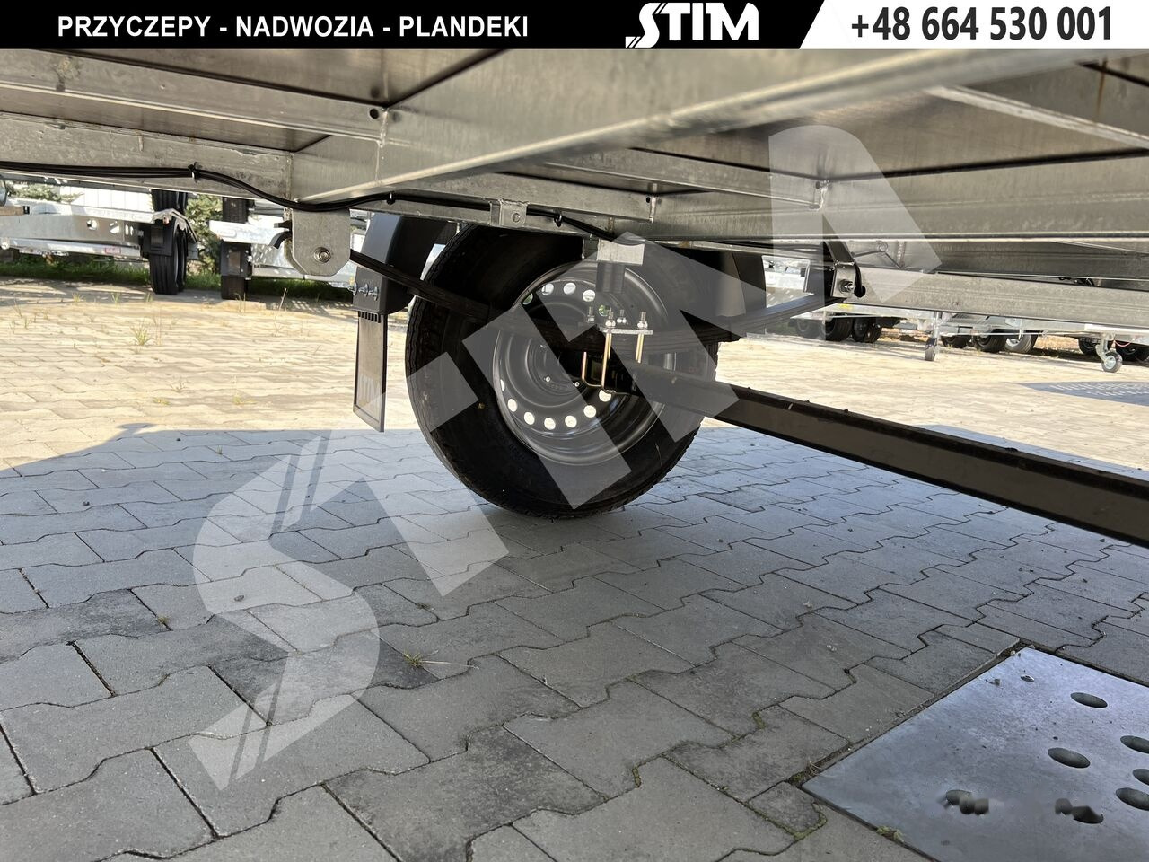 Jaunā Auto piekabe Stim S11-075/2815R + przednia burta otwierana: foto 8