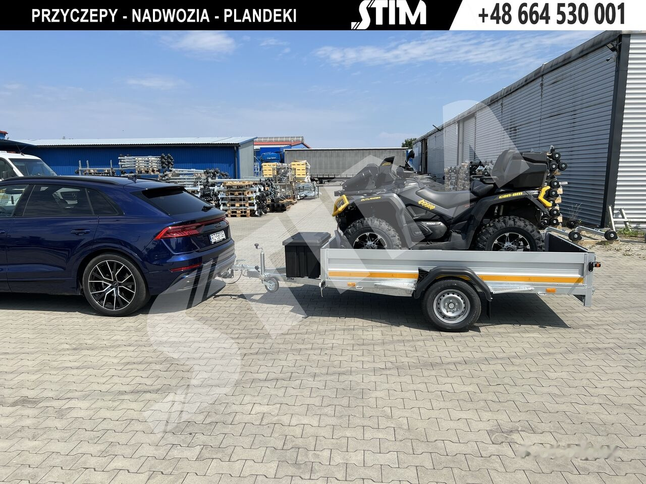 Stim S11-QT/750WB - uchylna - Auto piekabe: foto 3 Stim S11-QT/750WB - uchylna - Auto piekabe: foto 3