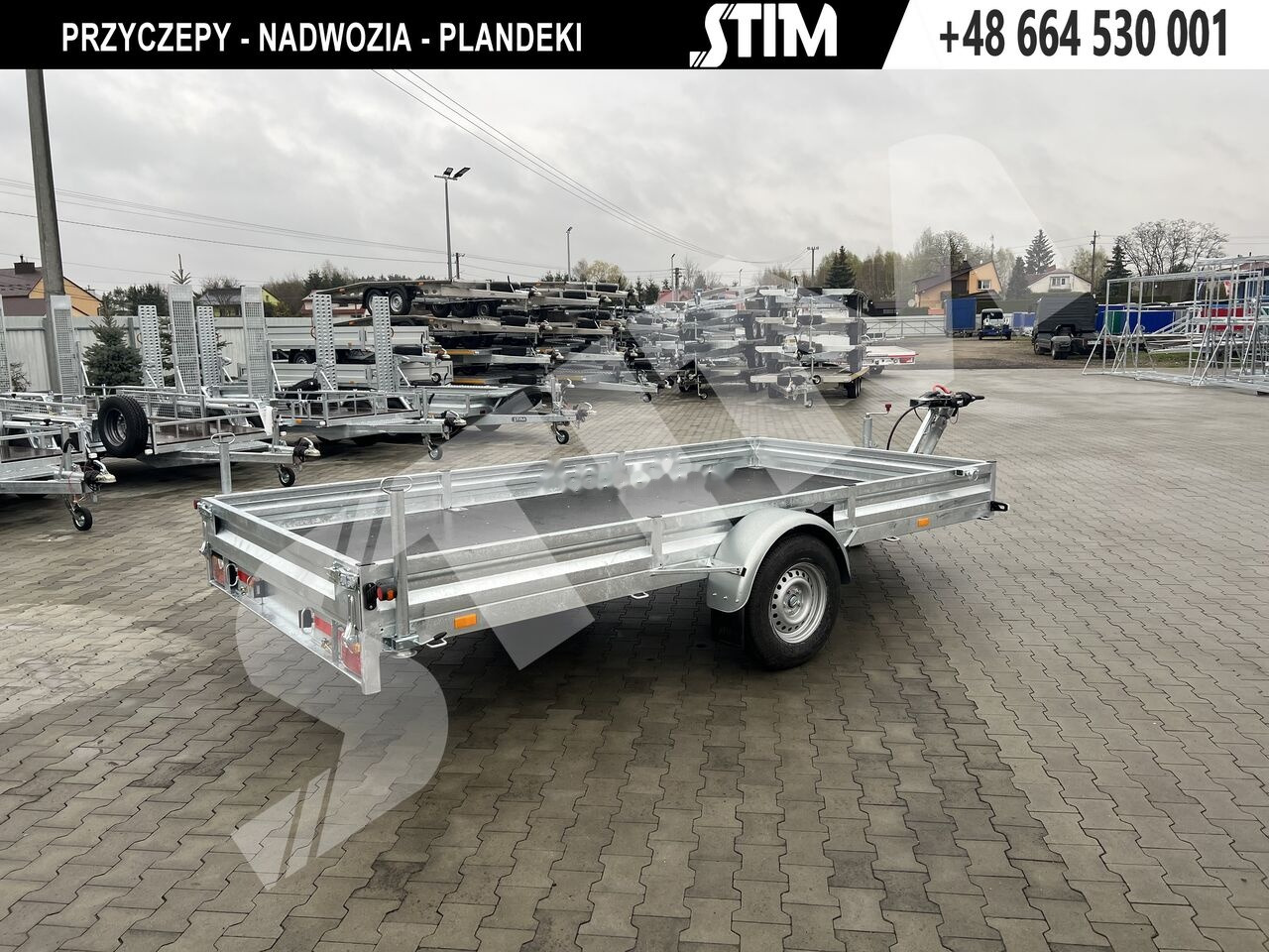 Stim S21-1,8/4020 - Bortu piekabe/ Platforma: foto 3 Stim S21-1,8/4020 - Bortu piekabe/ Platforma: foto 3