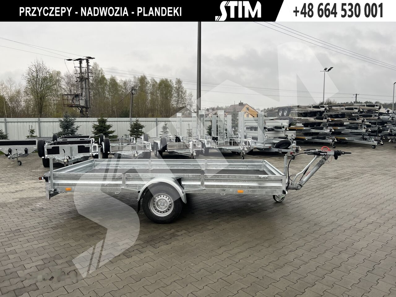 Stim S21-1,8/4020 - Bortu piekabe/ Platforma: foto 2 Stim S21-1,8/4020 - Bortu piekabe/ Platforma: foto 2
