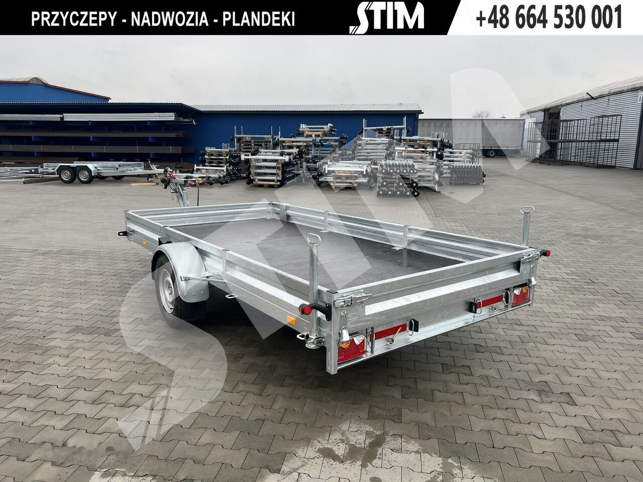 Stim S21-1,8/4020 - Bortu piekabe/ Platforma: foto 5 Stim S21-1,8/4020 - Bortu piekabe/ Platforma: foto 5