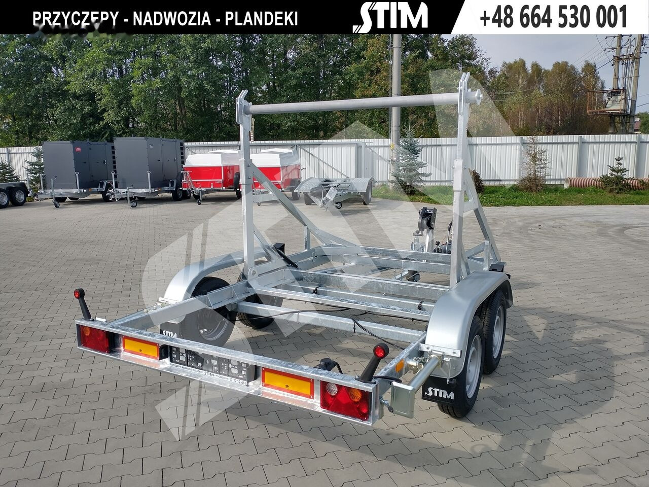 Stim S22/KB-27WR - Piekabe kabeļu vedējs: foto 1 Stim S22/KB-27WR - Piekabe kabeļu vedējs: foto 1