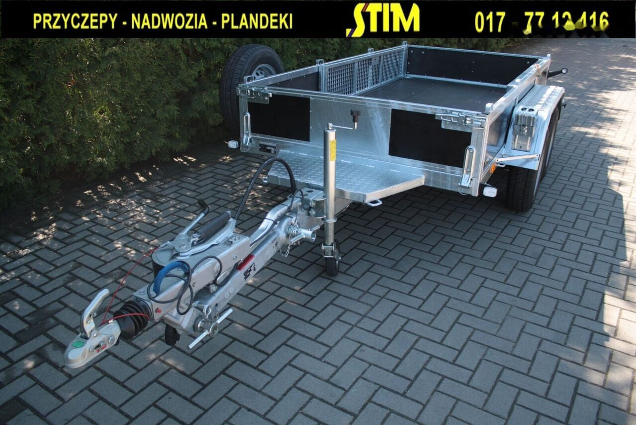 Jaunā Celtniecības tehnikas piekabe Stim S22, przyczepa do przewozu sprzętu budowlanego: foto 13