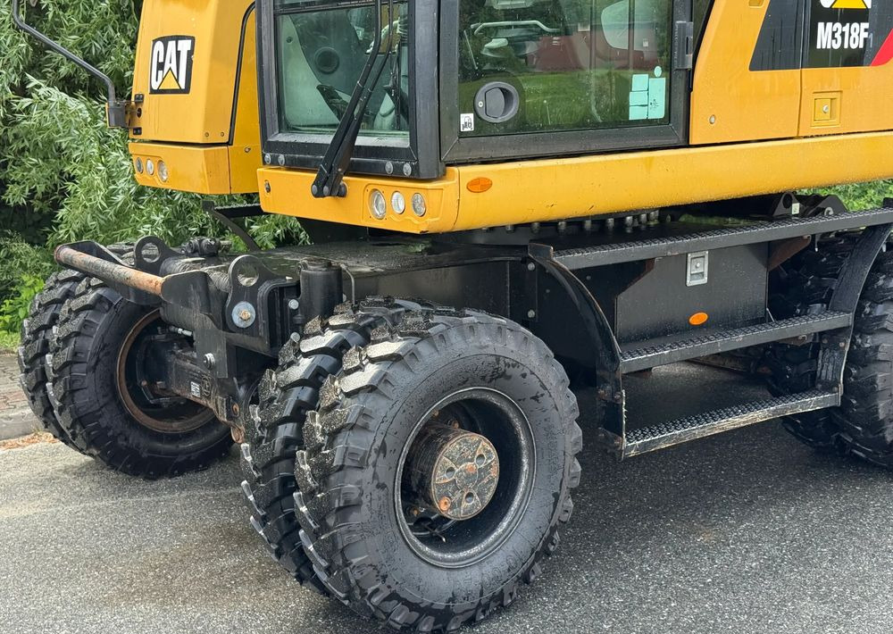 Riteņu ekskavators Caterpillar CAT 318 F * Powertilt * Sprowadzony* 9700 MTG * Caterpillar * Stan Perfekcyjny: foto 19